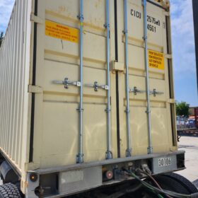 CICU2575891, 40'HQDD, one trip